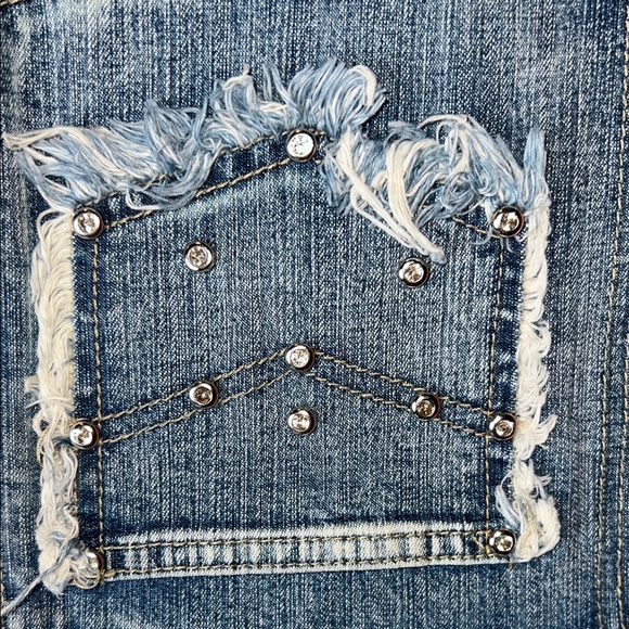 💎 Boutique Luxe Rhinestone Patchwork Mini 💎 - Picture 6 of 11